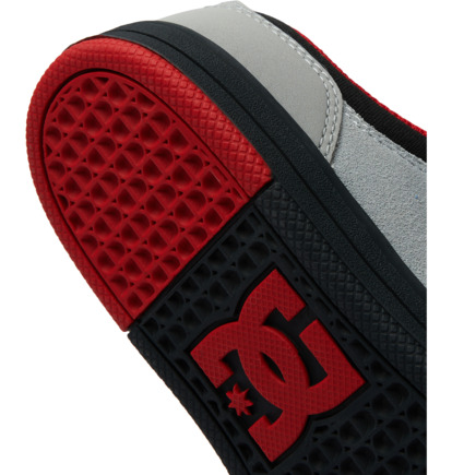 Skate Topanky DC Shoes Crisis 2 Detske Siva Červené | DC-9260734