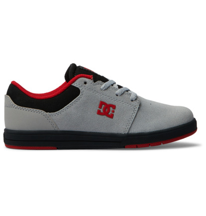 Skate Topanky DC Shoes Crisis 2 Detske Siva Červené | DC-9260734