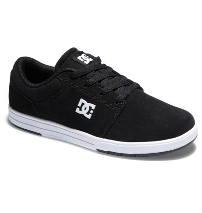 Skate Topanky DC Shoes Crisis 2 Detske Čierne Biele | DC-3862704