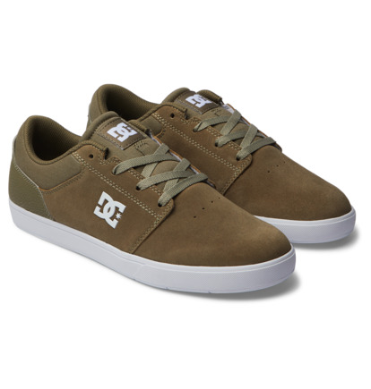 Skate Topanky DC Shoes Crisis 2 Panske Olivovo Zelená Biele | DC-3924710