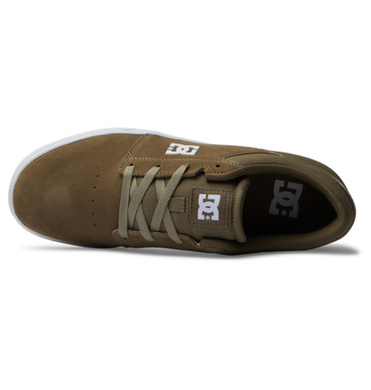 Skate Topanky DC Shoes Crisis 2 Panske Olivovo Zelená Biele | DC-3924710