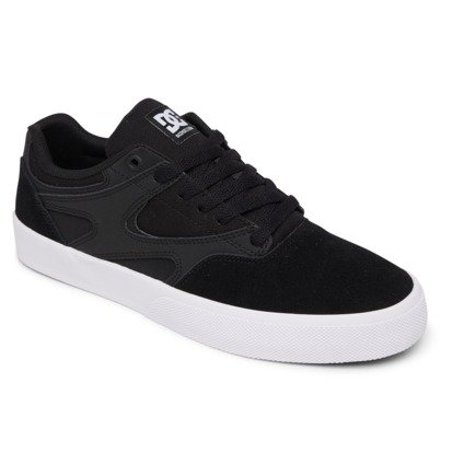 Skate Topanky DC Shoes Kalis Vulc Panske Čierne Biele | DC-2816379