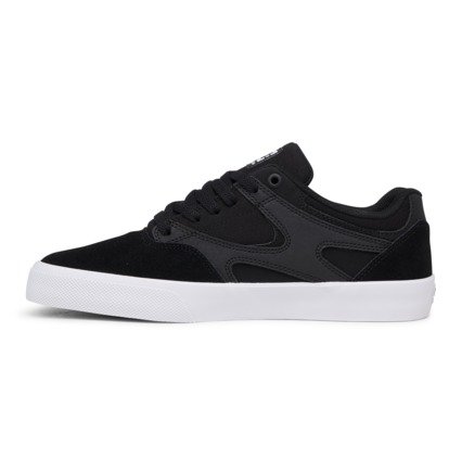 Skate Topanky DC Shoes Kalis Vulc Panske Čierne Biele | DC-2816379