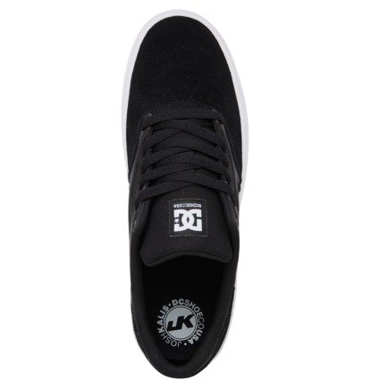 Skate Topanky DC Shoes Kalis Vulc Panske Čierne Biele | DC-2816379