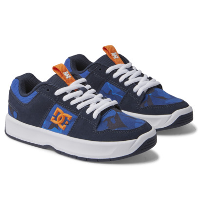 Skate Topanky DC Shoes Lynx Zero Detske Modre Oranžové | DC-9354218