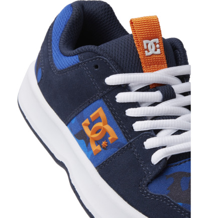 Skate Topanky DC Shoes Lynx Zero Detske Modre Oranžové | DC-9354218