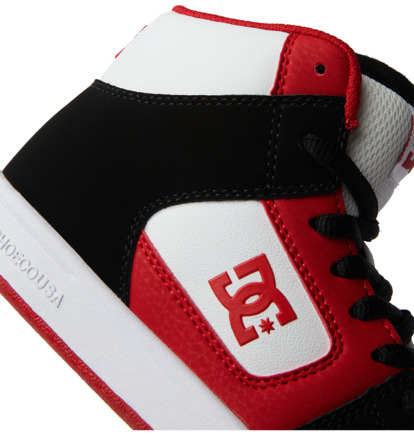 Skate Topanky DC Shoes Manteca 4 Hi Detske Čierne Červené | DC-2745081