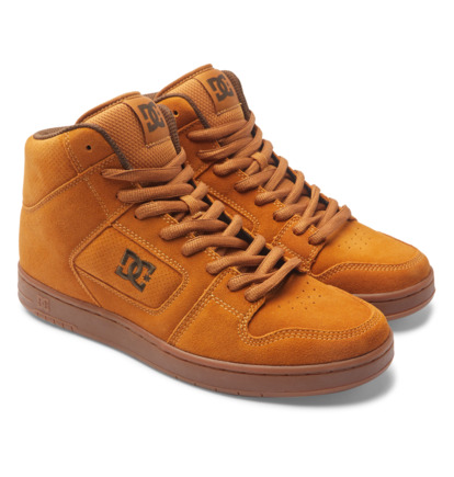 Skate Topanky DC Shoes Manteca 4 Hi Panske Hnede Čokoláda | DC-2765801