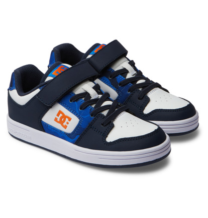 Skate Topanky DC Shoes Manteca 4 V Detske Modre Oranžové | DC-7416805