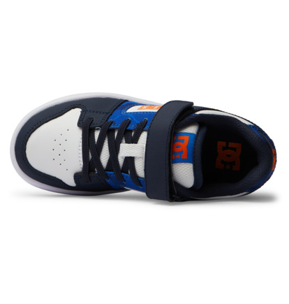 Skate Topanky DC Shoes Manteca 4 V Detske Modre Oranžové | DC-7416805