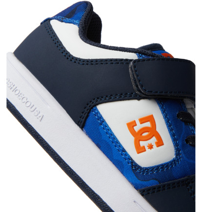 Skate Topanky DC Shoes Manteca 4 V Detske Modre Oranžové | DC-7416805