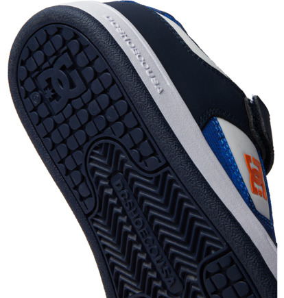 Skate Topanky DC Shoes Manteca 4 V Detske Modre Oranžové | DC-7416805