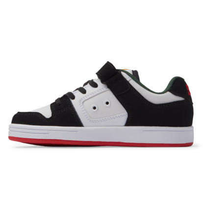 Skate Topanky DC Shoes Manteca 4 V Detske Biele Čierne Červené | DC-2536840