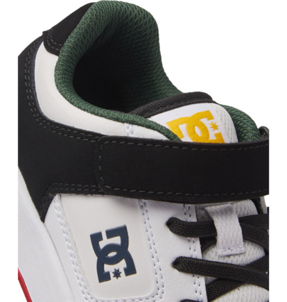 Skate Topanky DC Shoes Manteca 4 V Detske Biele Čierne Červené | DC-2536840