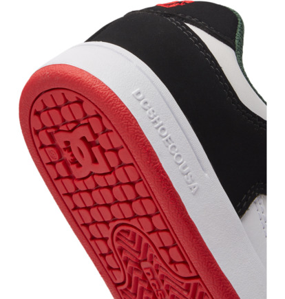 Skate Topanky DC Shoes Manteca 4 V Detske Biele Čierne Červené | DC-2536840