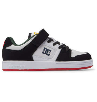 Skate Topanky DC Shoes Manteca 4 V Detske Biele Čierne Červené | DC-2536840