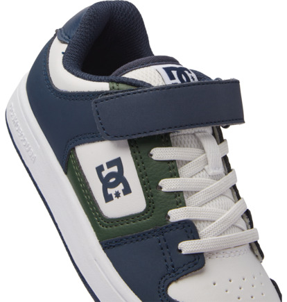 Skate Topanky DC Shoes Manteca 4 V Detske Biele Modre Zelene | DC-3769841