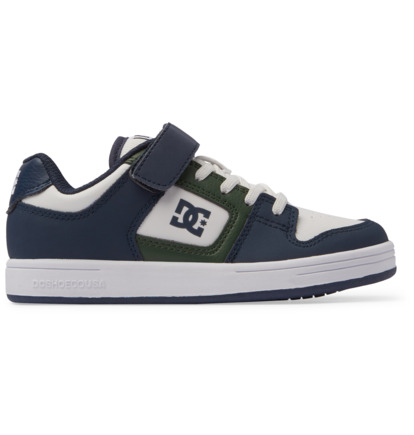 Skate Topanky DC Shoes Manteca 4 V Detske Biele Modre Zelene | DC-3769841