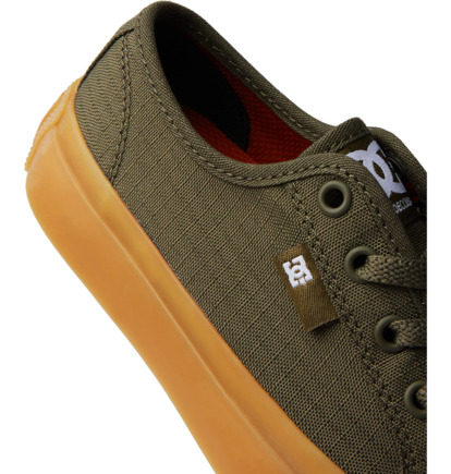 Skate Topanky DC Shoes Manual Detske Olivovo Zelená | DC-8674913