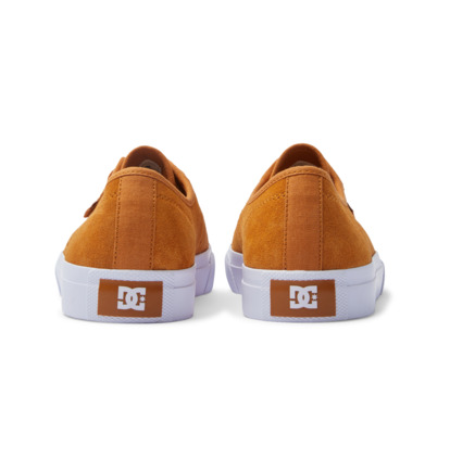 Skate Topanky DC Shoes Manual Le Panske Hnede Biele | DC-4682073