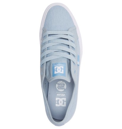 Skate Topanky DC Shoes Manual Panske Svetlo Modre | DC-9307651