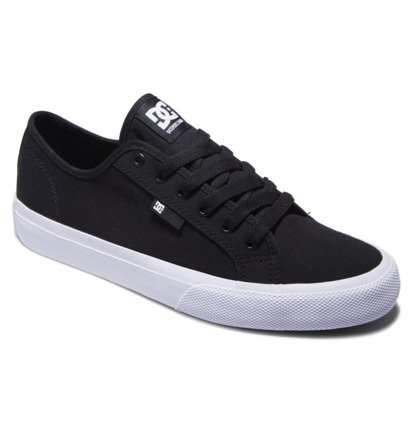 Skate Topanky DC Shoes Manual Panske Čierne Biele | DC-4825673