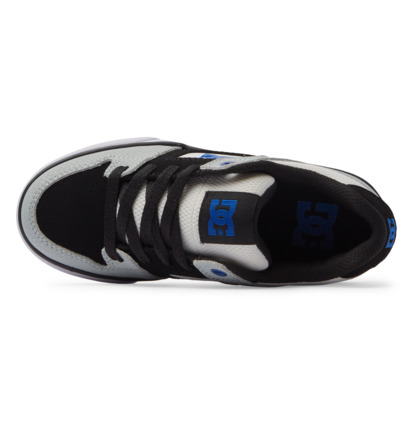 Skate Topanky DC Shoes Pure Detske Biele Siva Modre | DC-2950768