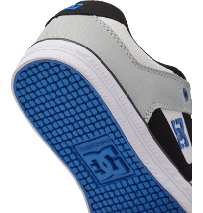 Skate Topanky DC Shoes Pure Detske Biele Siva Modre | DC-2950768