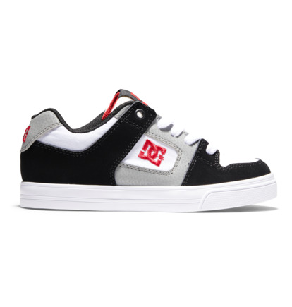 Skate Topanky DC Shoes Pure Detske Biele Čierne Červené | DC-9215436