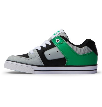 Skate Topanky DC Shoes Pure Detske Čierne Zelene | DC-6127543