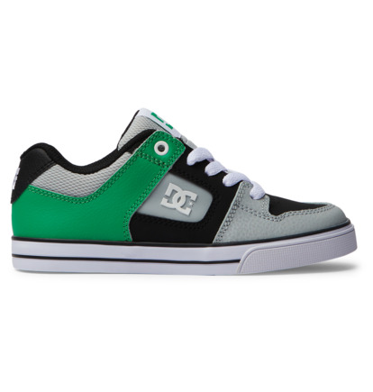 Skate Topanky DC Shoes Pure Detske Čierne Zelene | DC-6127543