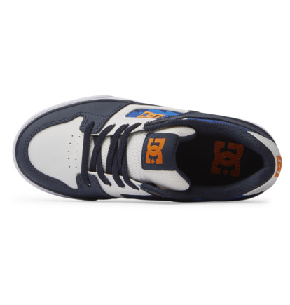 Skate Topanky DC Shoes Pure Elastic Detske Modre Oranžové | DC-3294671