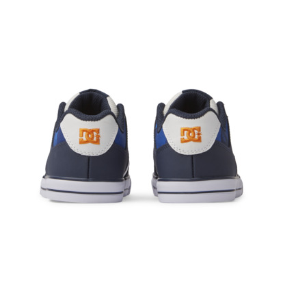 Skate Topanky DC Shoes Pure Elastic Detske Modre Oranžové | DC-3294671