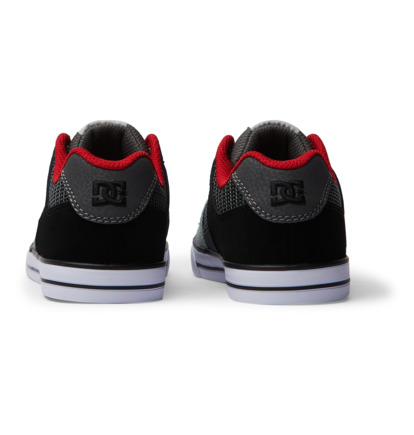 Skate Topanky DC Shoes Pure Elastic Detske Červené Siva | DC-8395714