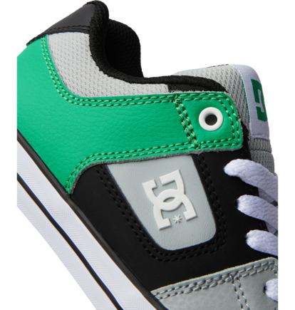 Skate Topanky DC Shoes Pure Elastic Detske Červené Siva | DC-8395714