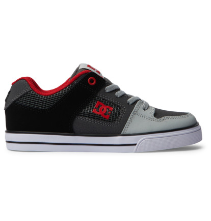 Skate Topanky DC Shoes Pure Elastic Detske Červené Siva | DC-8395714