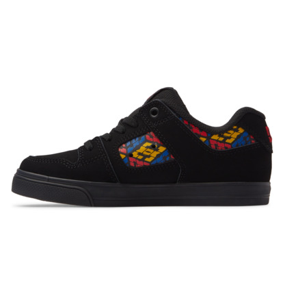 Skate Topanky DC Shoes Pure Elastic Detske Čierne | DC-0568249