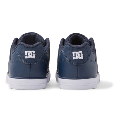 Skate Topanky DC Shoes Pure Elastic Detske Námornícka Modrá Biele | DC-8026457