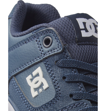 Skate Topanky DC Shoes Pure Elastic Detske Námornícka Modrá Biele | DC-8026457