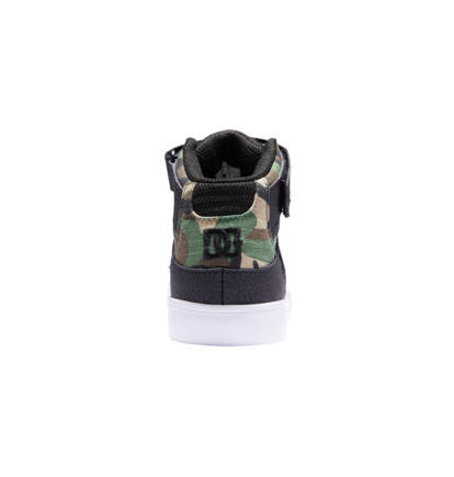 Skate Topanky DC Shoes Pure High-Top EV Detske Čierne Maskacove | DC-4951362