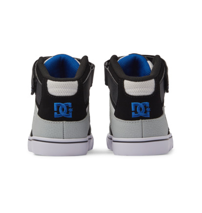 Skate Topanky DC Shoes Pure High-Top EV Detske Biele Siva Modre | DC-3460289