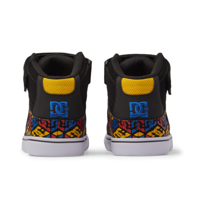 Skate Topanky DC Shoes Pure High-Top EV Detske Čierne Červené | DC-3658247