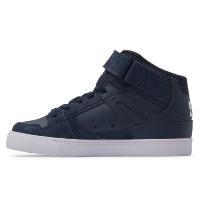 Skate Topanky DC Shoes Pure High-Top EV Detske Námornícka Modrá Biele | DC-4183706