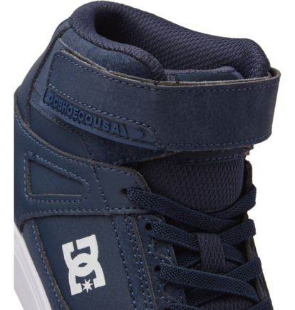 Skate Topanky DC Shoes Pure High-Top EV Detske Námornícka Modrá Biele | DC-4183706