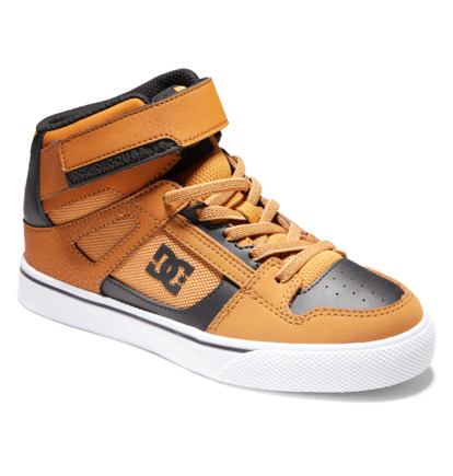 Skate Topanky DC Shoes Pure High-Top EV Detske Hnede Čierne | DC-3154972