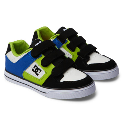 Skate Topanky DC Shoes Pure V Detske Čierne Modre Zelene | DC-6908517