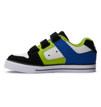 Skate Topanky DC Shoes Pure V Detske Čierne Modre Zelene | DC-6908517