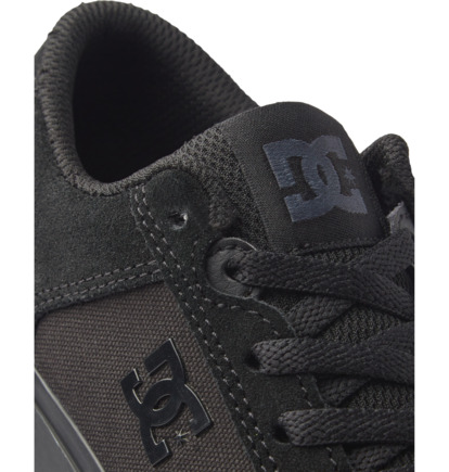 Skate Topanky DC Shoes Teknic Lace Up Detske Čierne Čierne | DC-2385471