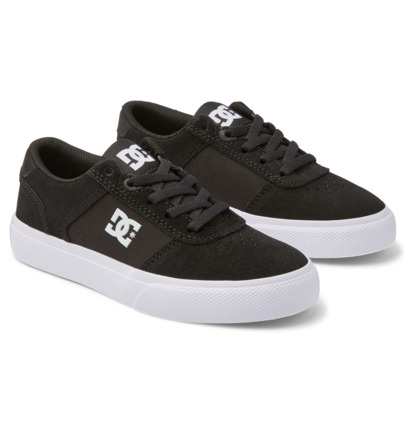 Skate Topanky DC Shoes Teknic Lace Up Detske Čierne Biele | DC-5961340