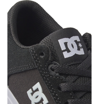 Skate Topanky DC Shoes Teknic Lace Up Detske Čierne Biele | DC-5961340